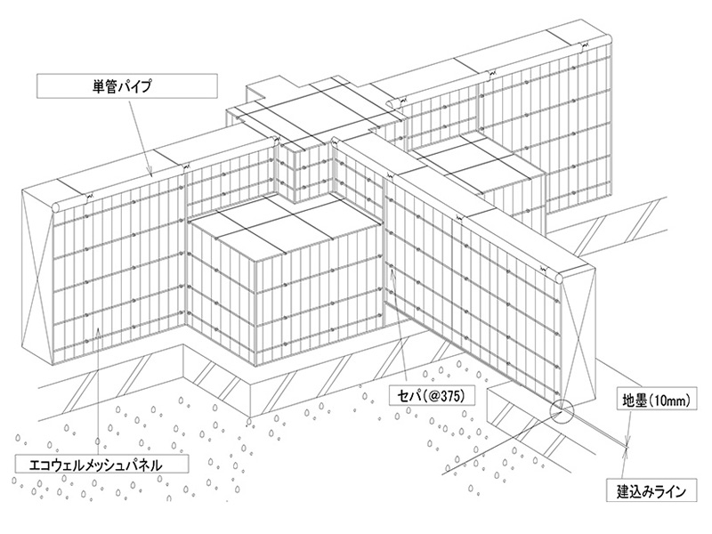 標準仕様 エコウェルメッシュ